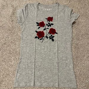 3 floral short sleeves